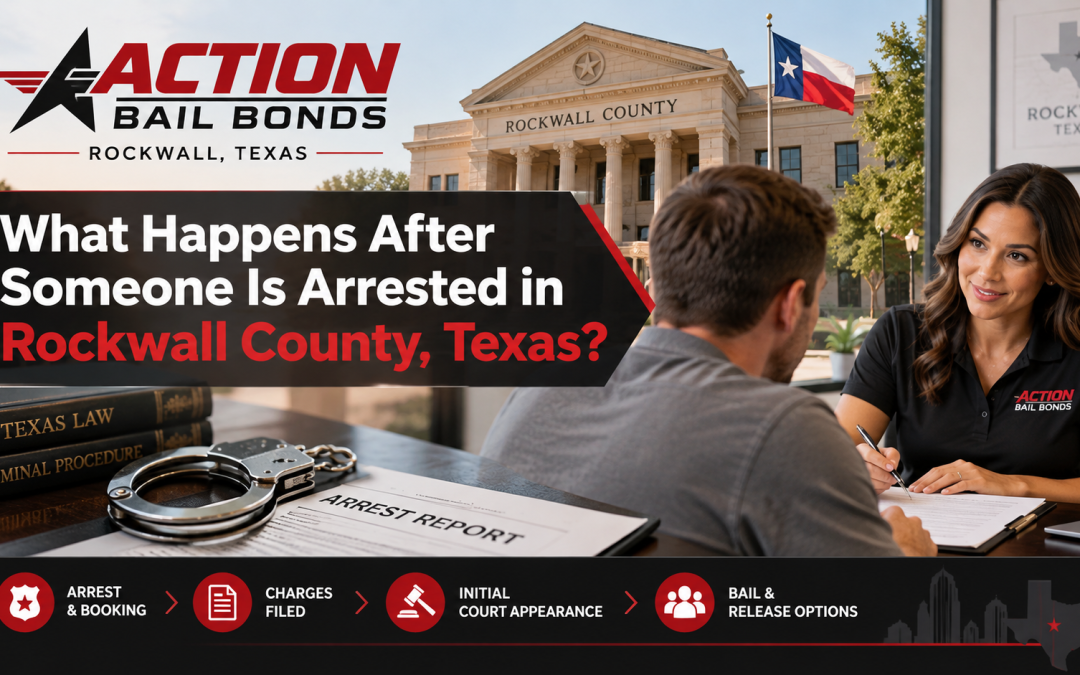 What Happens After Someone Is Arrested in Rockwall County, Texas?
